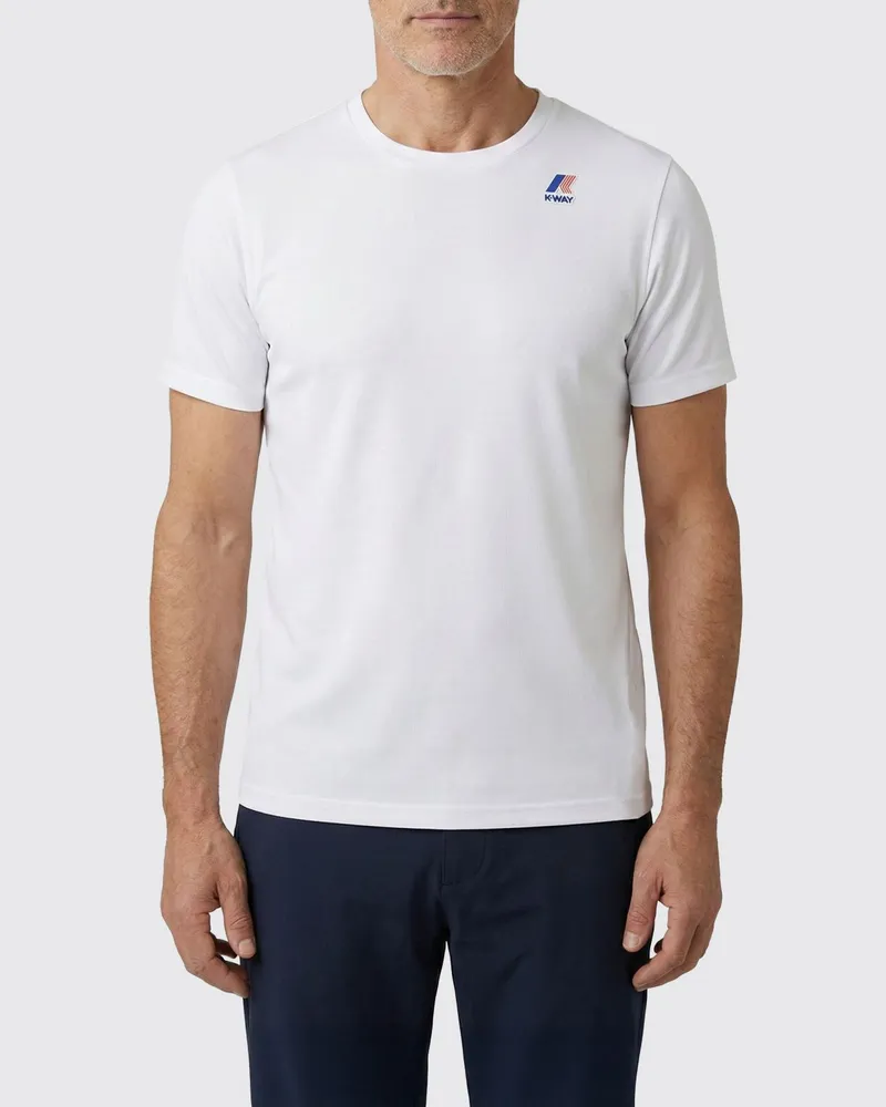 K-Way T-shirt herren Weiß