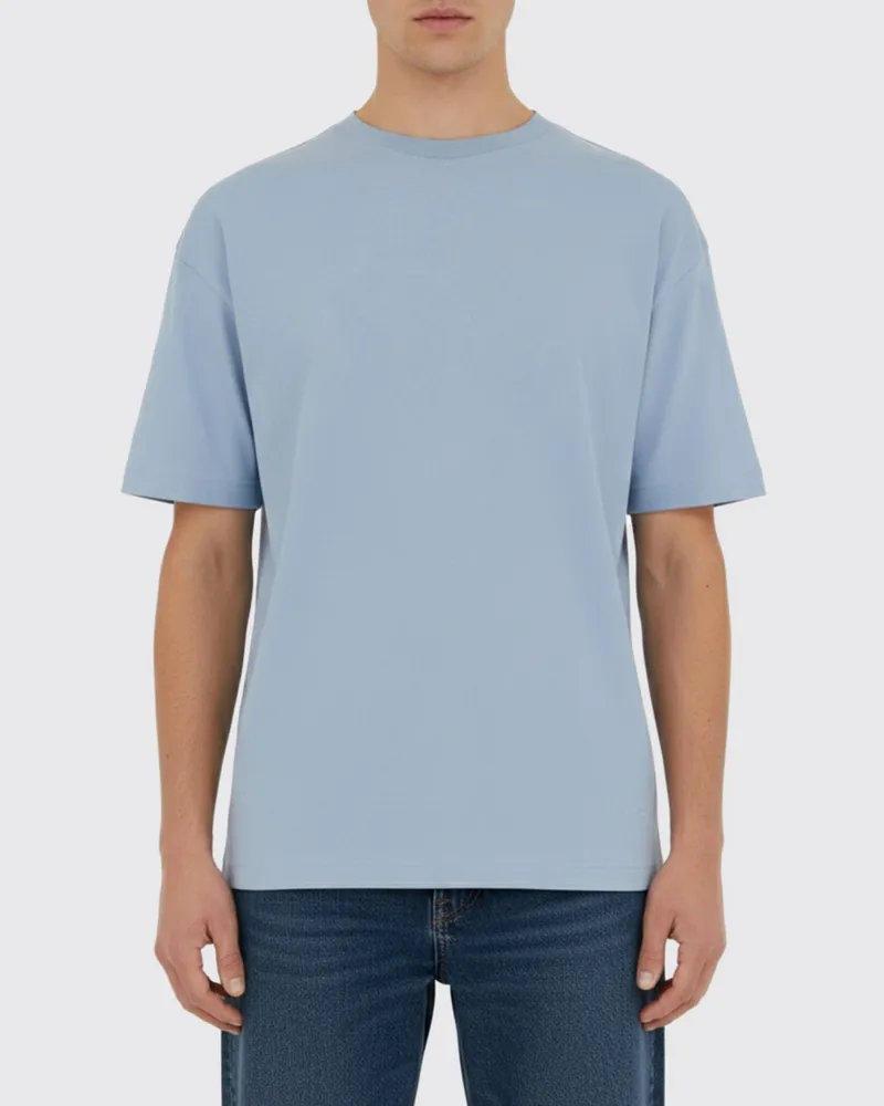 Carven T-shirt herren Hellblau