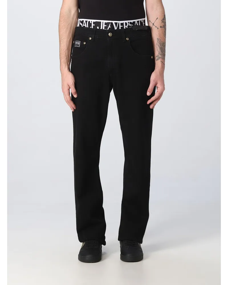 Versace Jeans Hose Schwarz