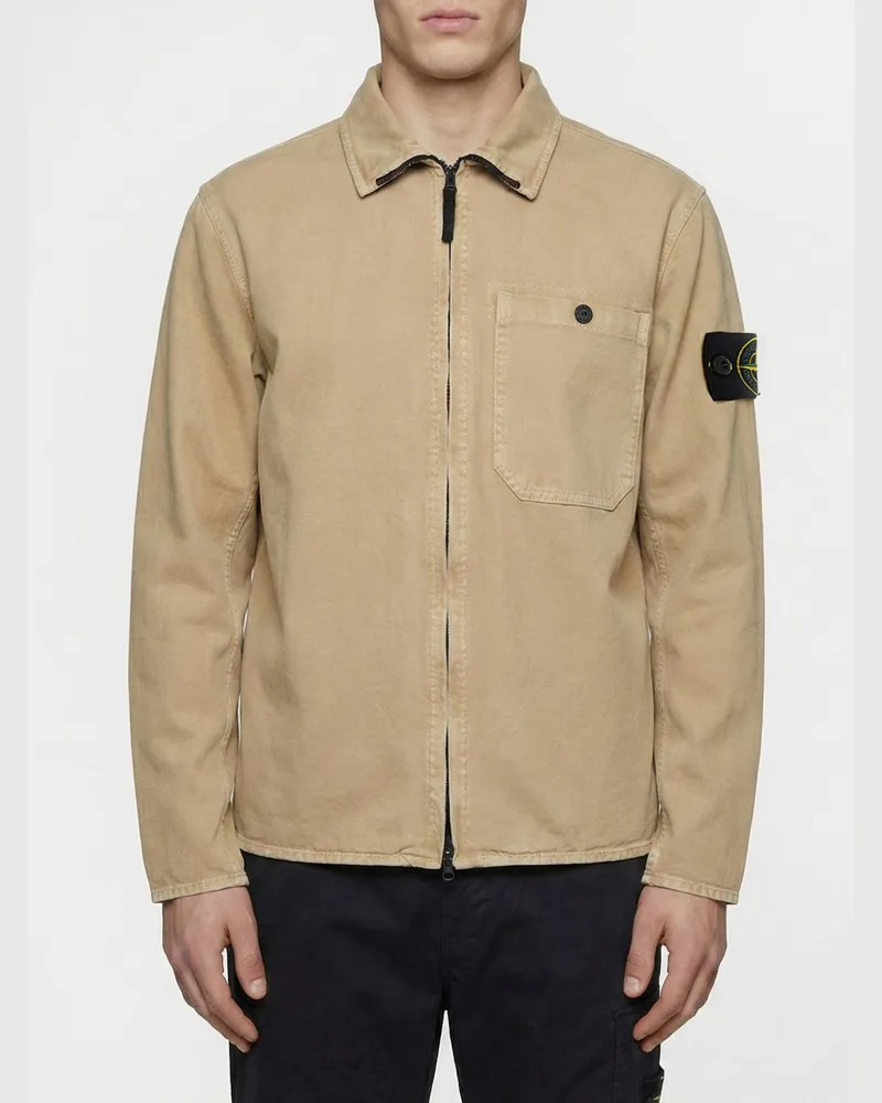 Stone Island Hemd herren Beige