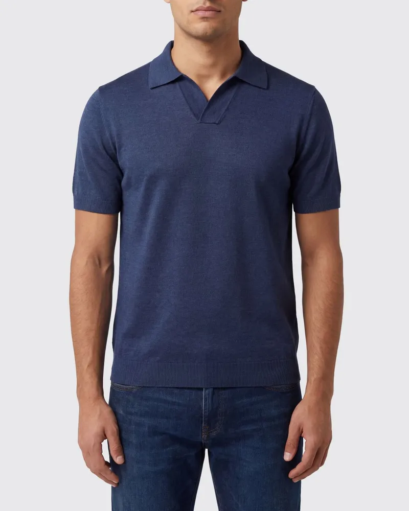Tagliatore Polo herren Blau