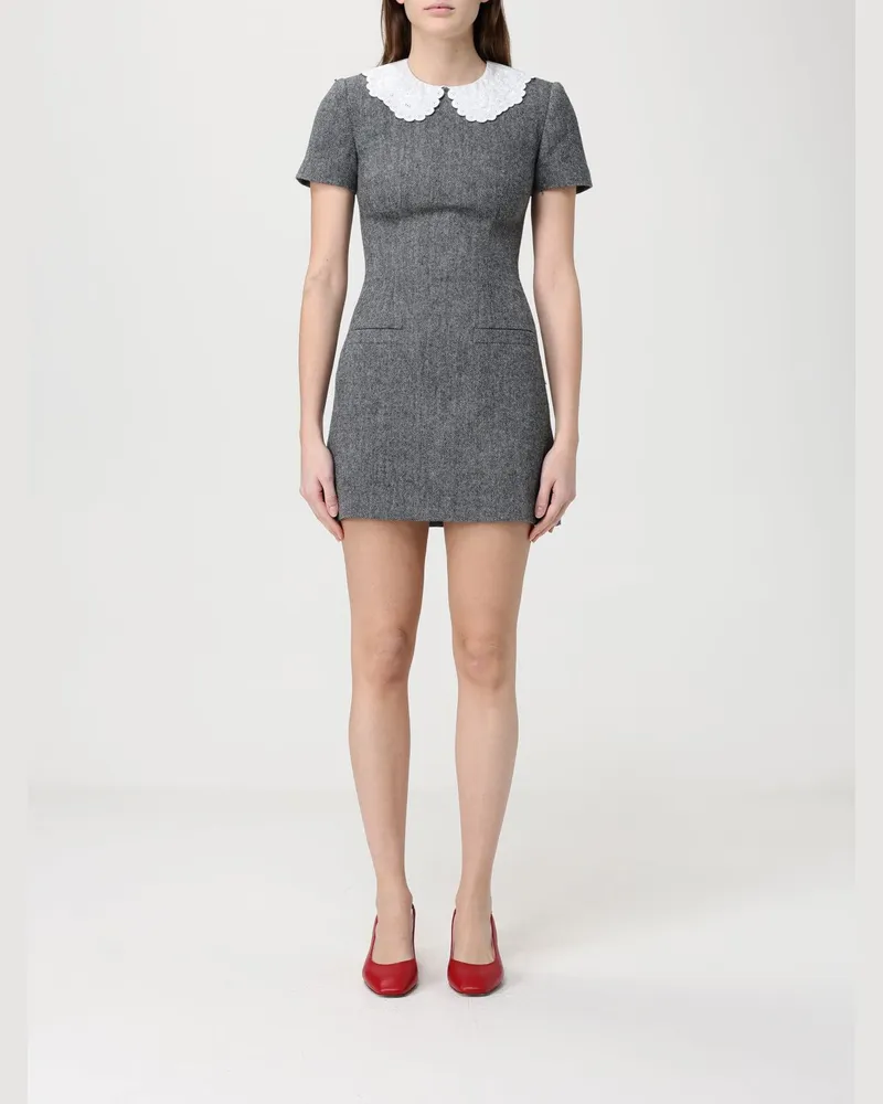 Self-Portrait Kleid damen Grau