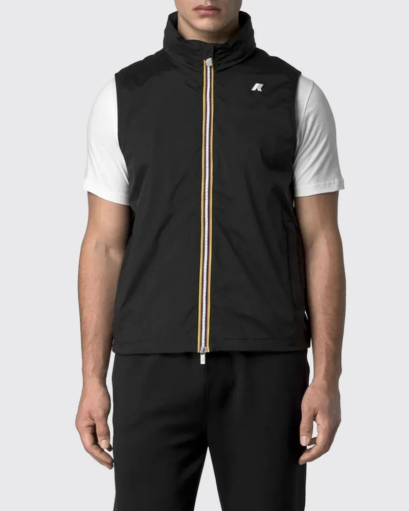 K-Way Nylonweste Schwarz