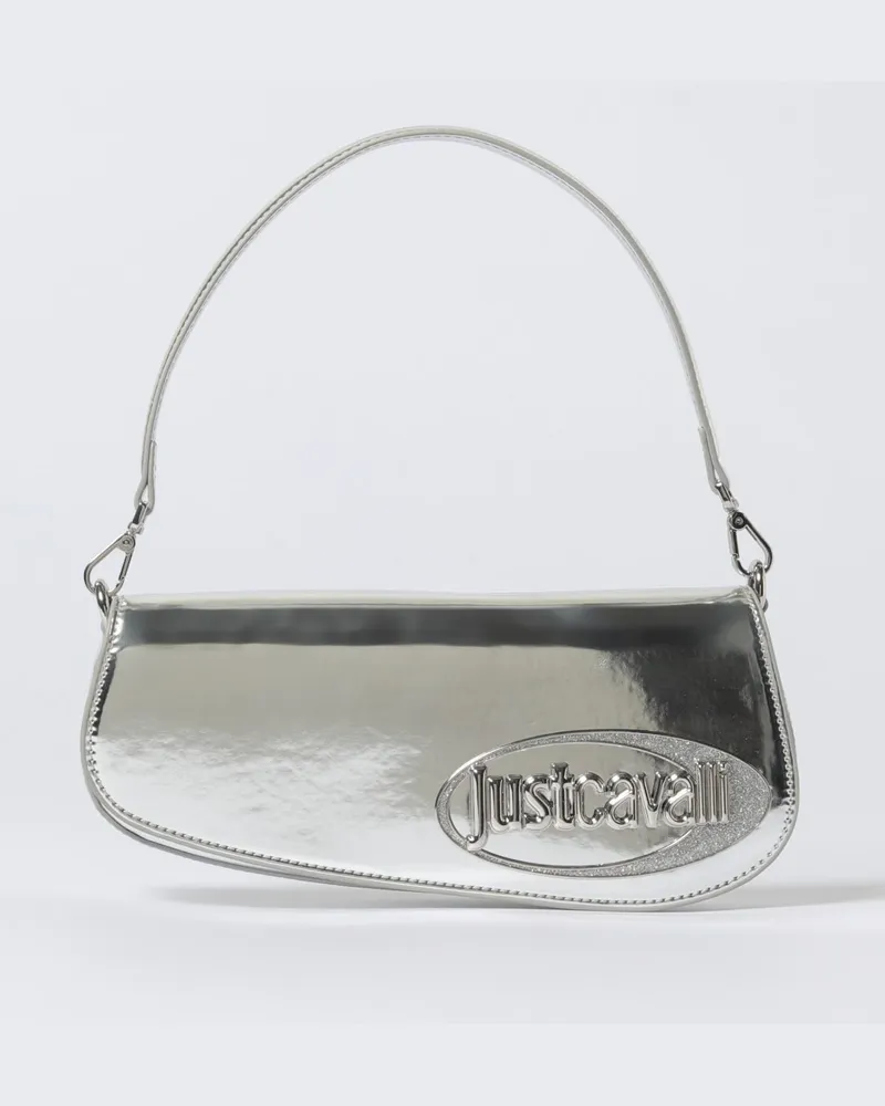 Just Cavalli Schultertasche damen Silber