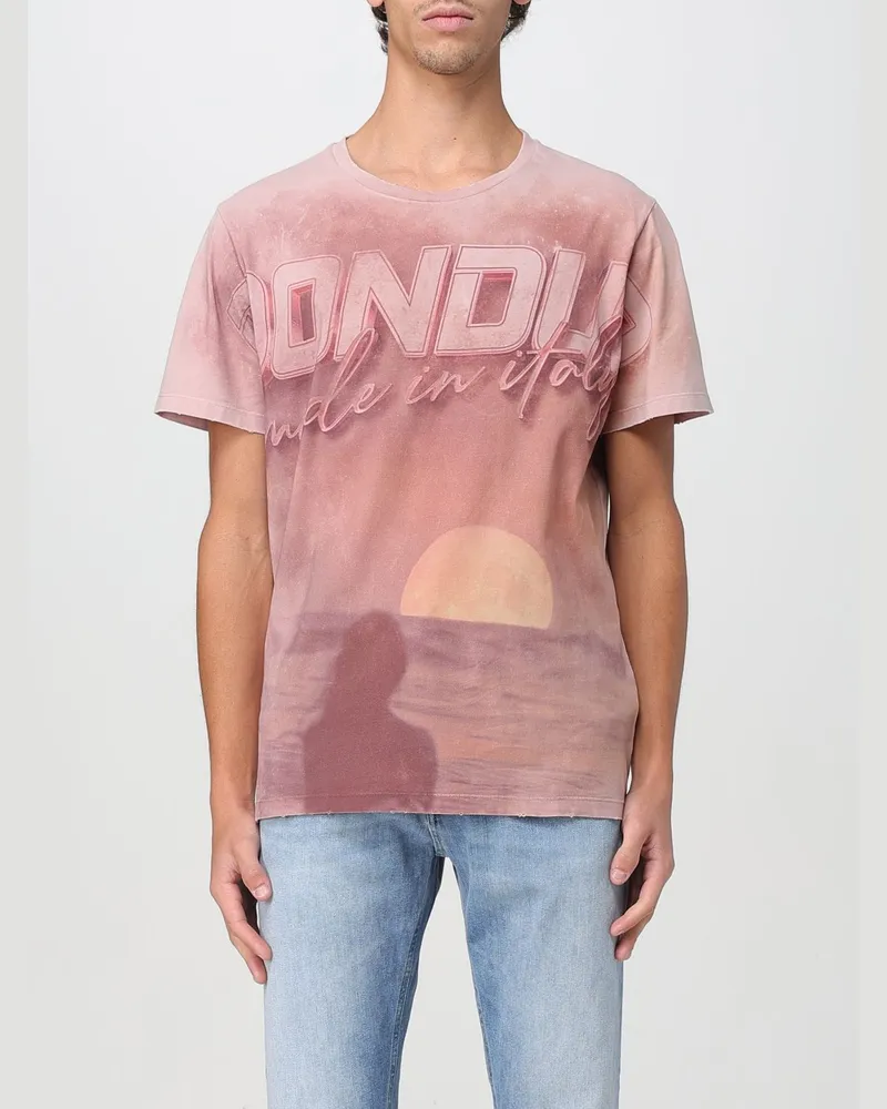 Dondup T-shirt herren Pink