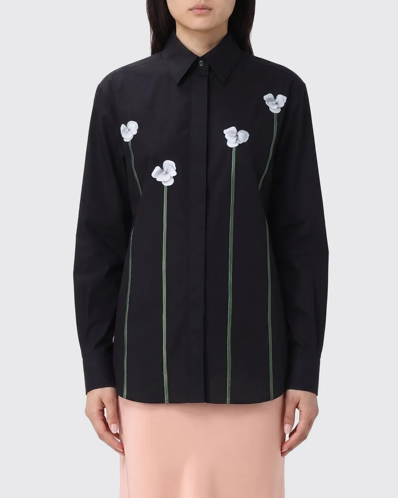 Moschino Hemdbluse damen Schwarz
