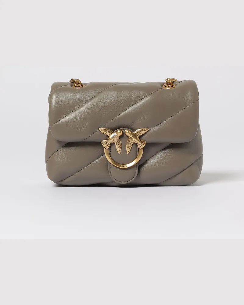 Pinko Schultertasche damen Grau