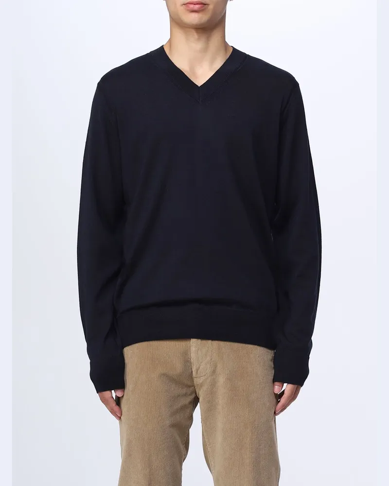 Paolo Pecora Milano Pullover herren Blau