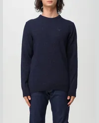 Barbour Pullover Blau