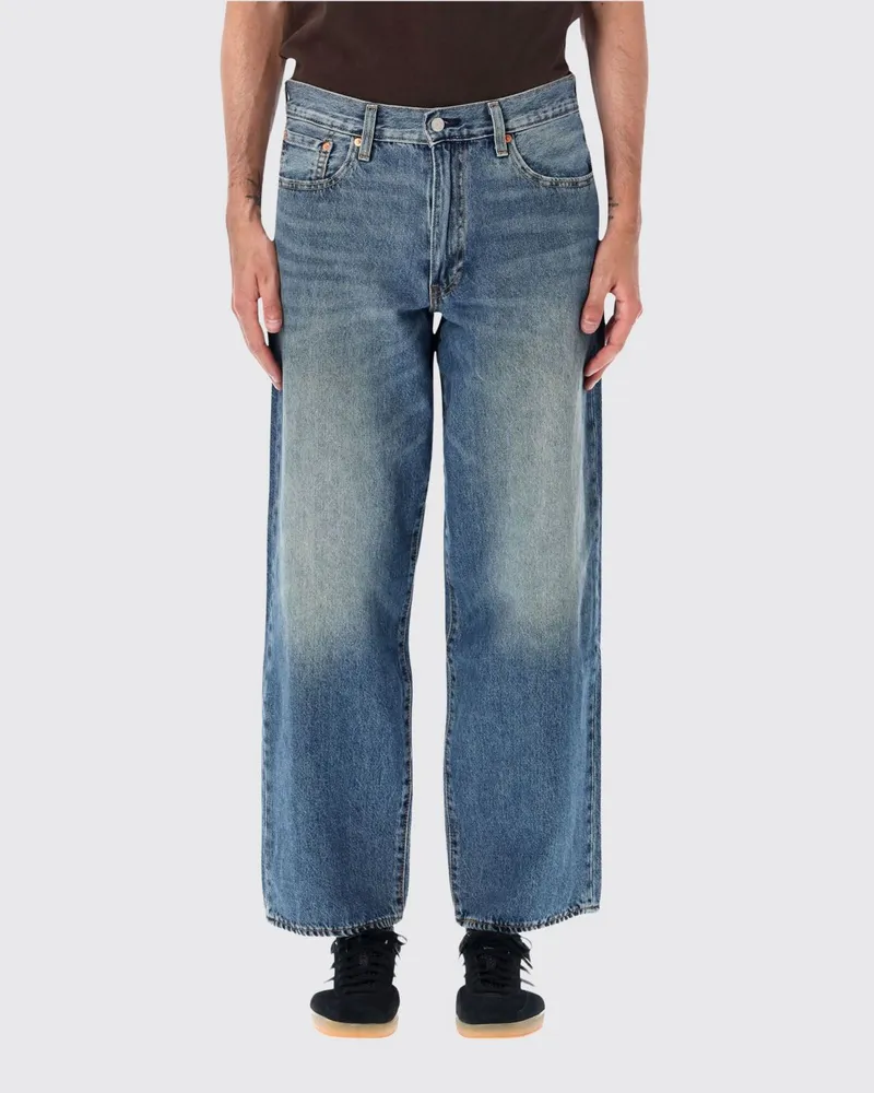 Levi's 578™ Wide-Leg Jeans aus Stretch-Denim mit mittlerer Leibhöhe Blau