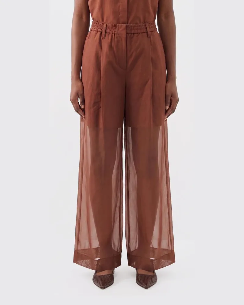 Brunello Cucinelli Hose damen Rot