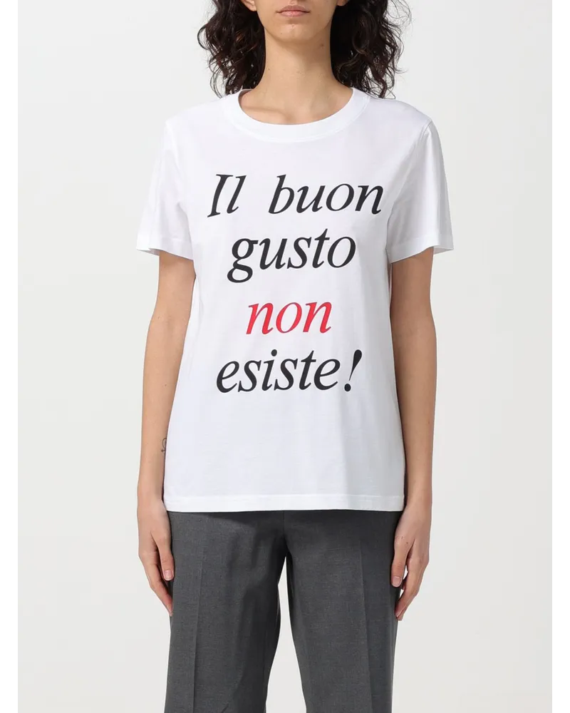 Moschino T-shirt damen Weiß