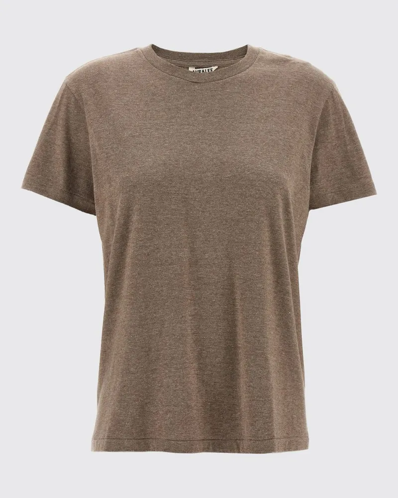 AURALEE T-shirt damen Beige