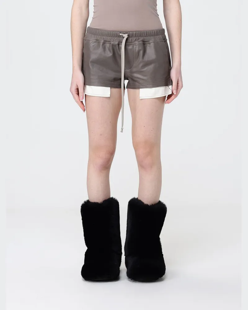 Rick Owens Shorts damen Grau