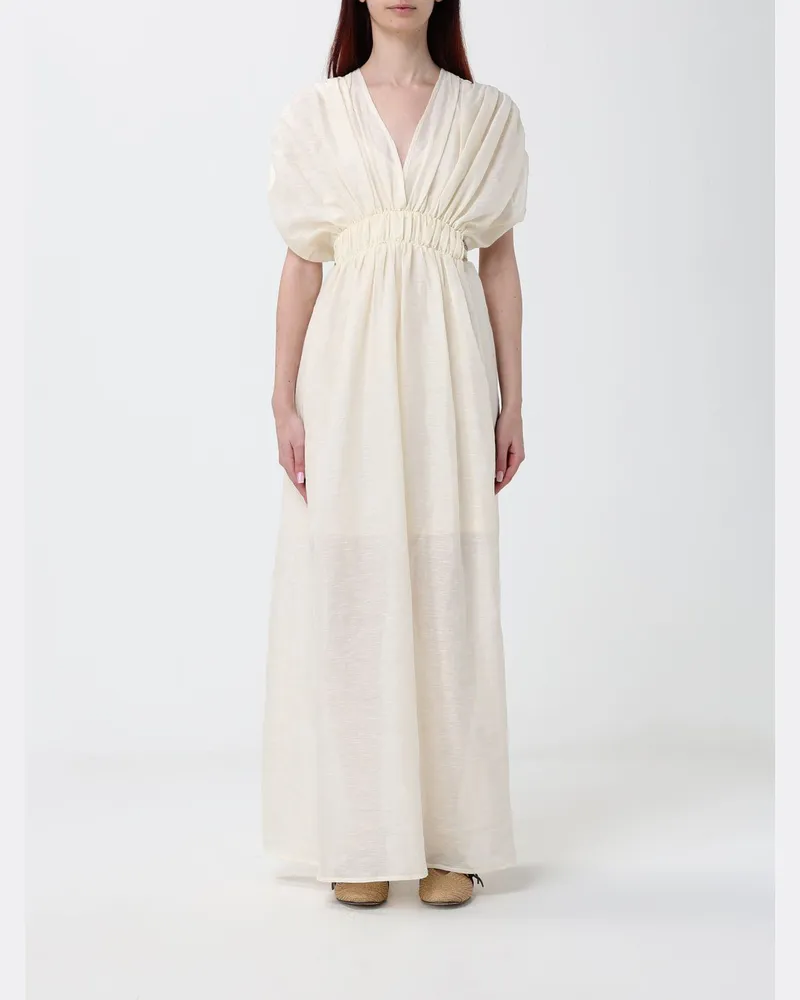 120% Lino Kleid damen Gelb