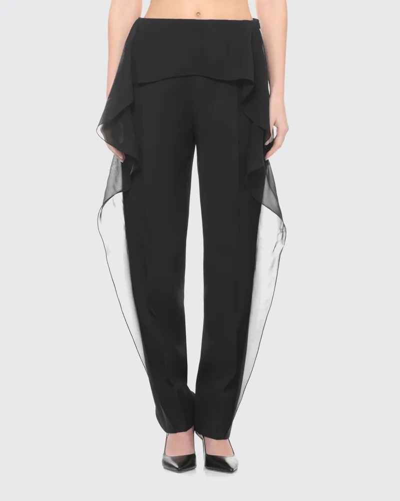 Lanvin Hose damen Schwarz