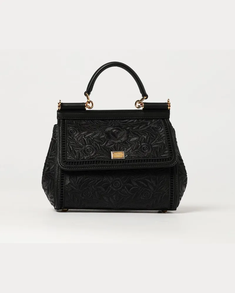 Dolce & Gabbana Tragetasche damen Dolce & Gabbana Schwarz
