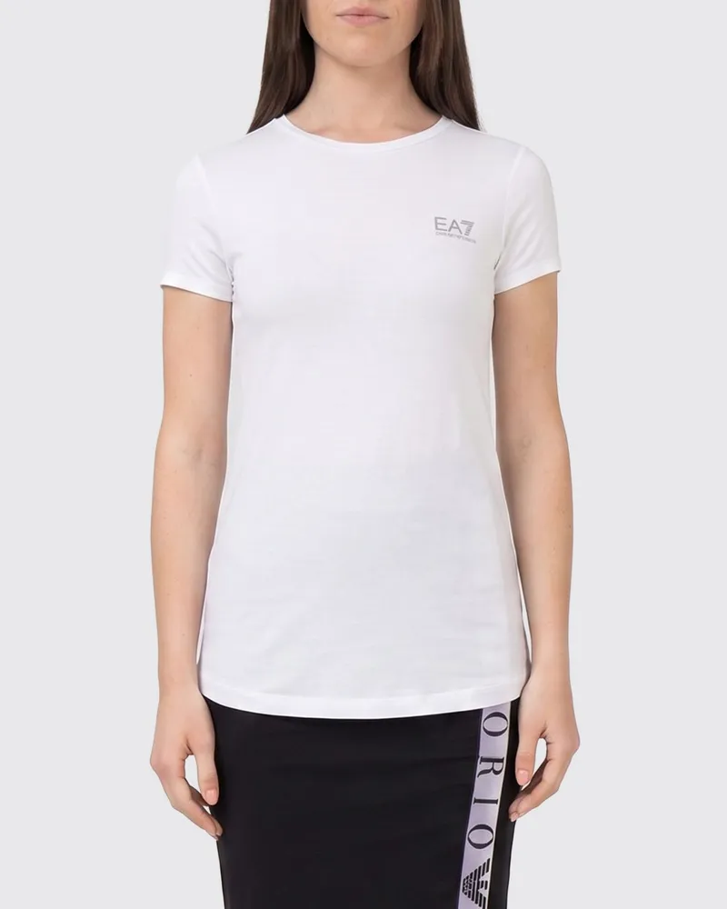 EA7 T-shirt damen Weiß