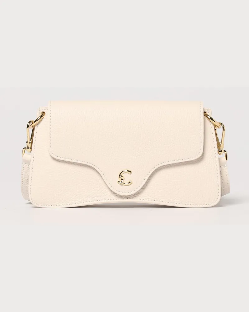 Coccinelle Schultertasche damen Weiß