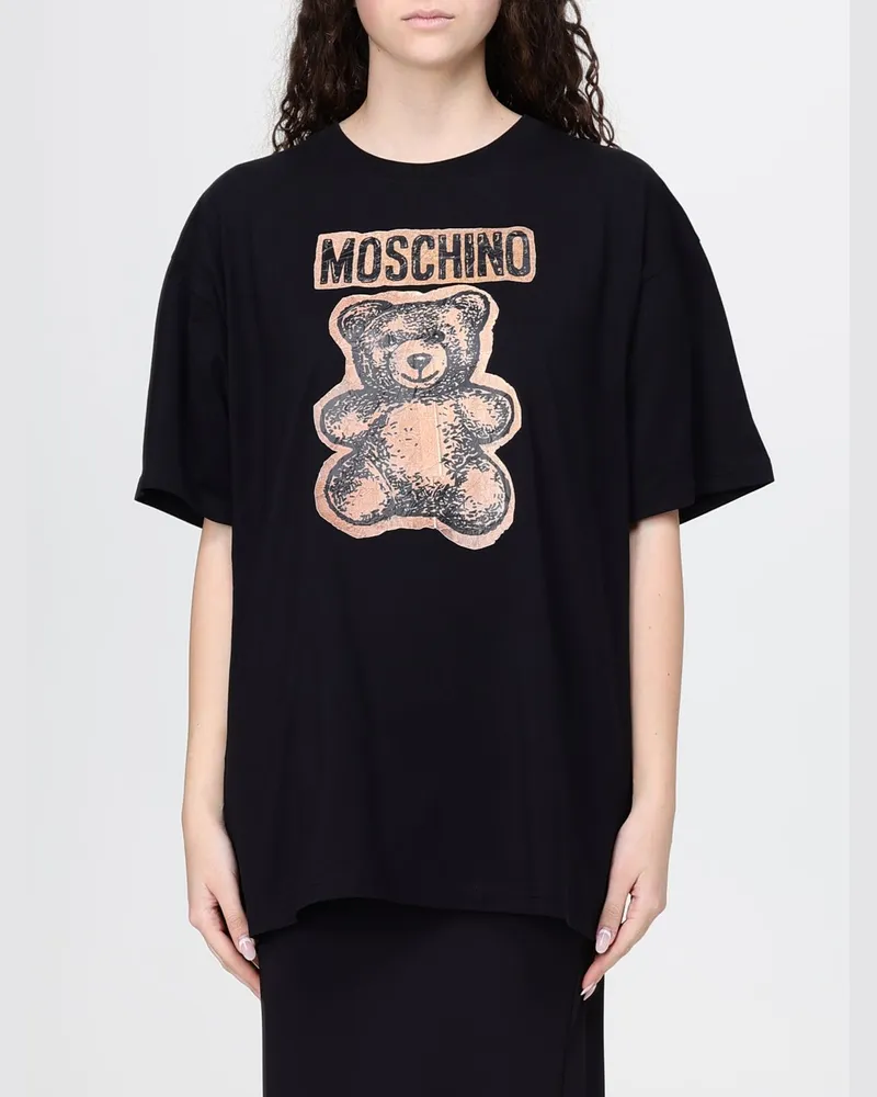 Moschino T-shirt damen Schwarz