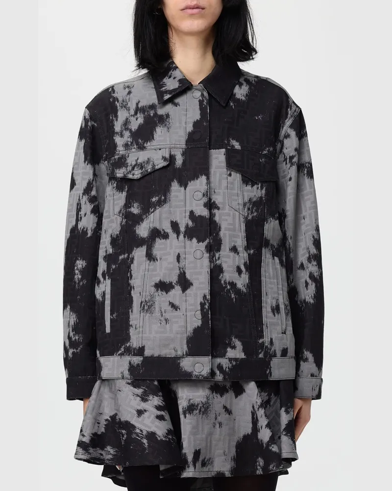 Fendi Jacke damen Schwarz