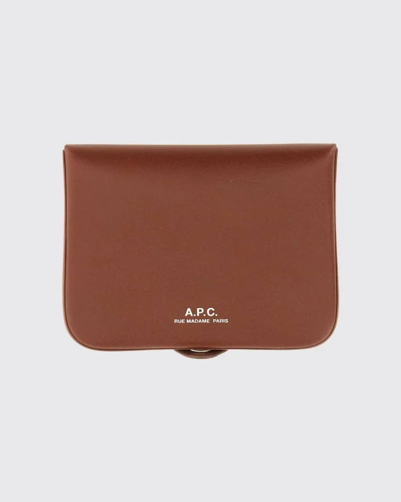 A.P.C. Portemonnaie herren Braun