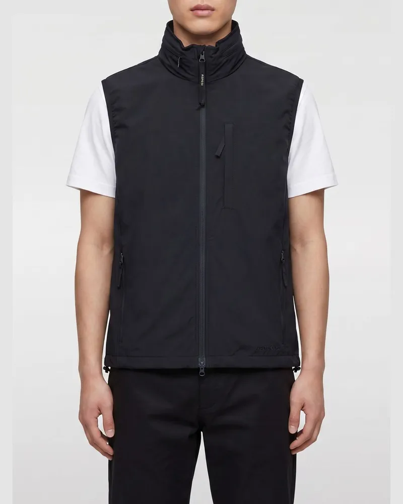 ASPESI Stretch-Technikgewebe-Weste Navy