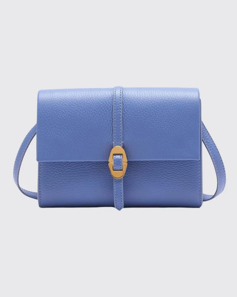 Coccinelle Schultertasche damen Hellblau