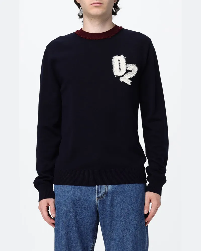 Dsquared2 Pullover herren Navy