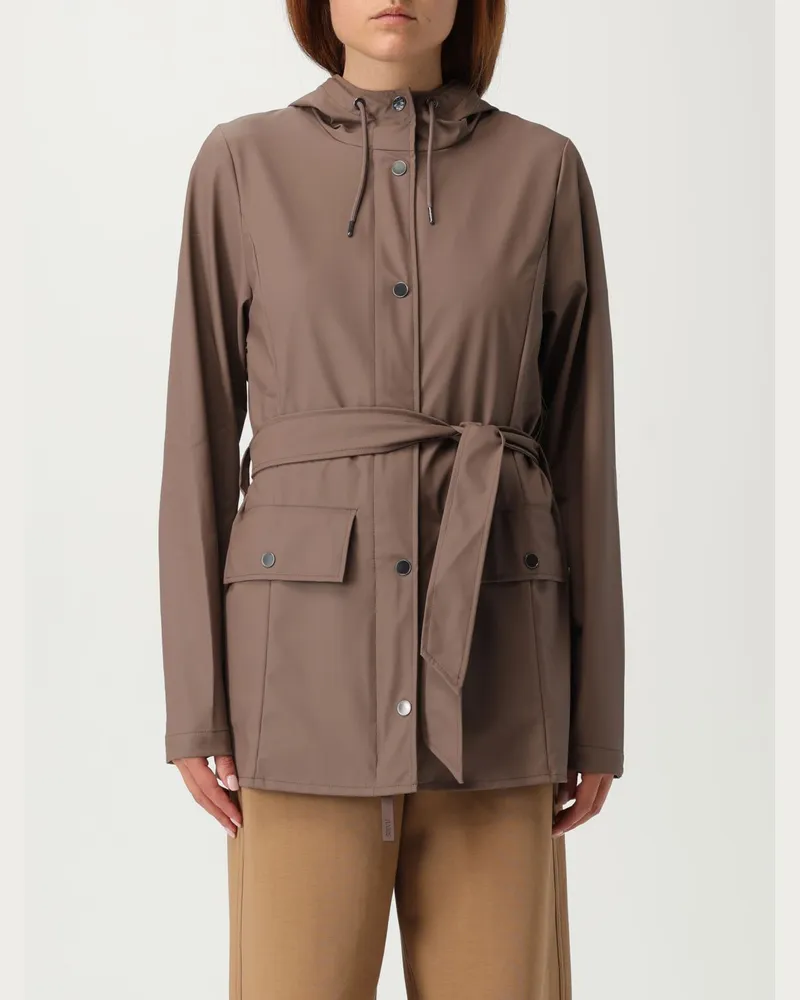 RAINS Regenmantel damen Braun