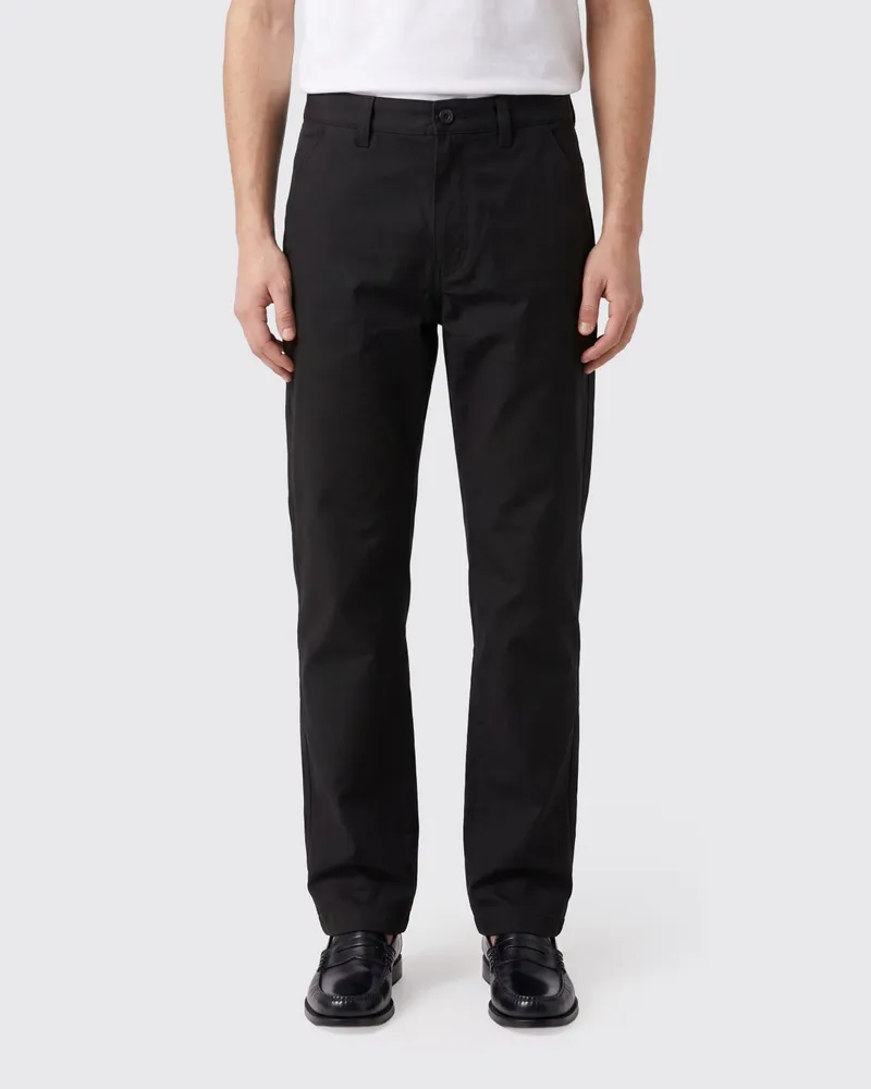 Burberry Baumwoll-Twill-Chino Schwarz