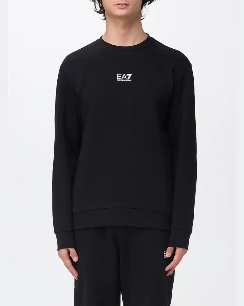 EA7 Sweatshirt herren Schwarz