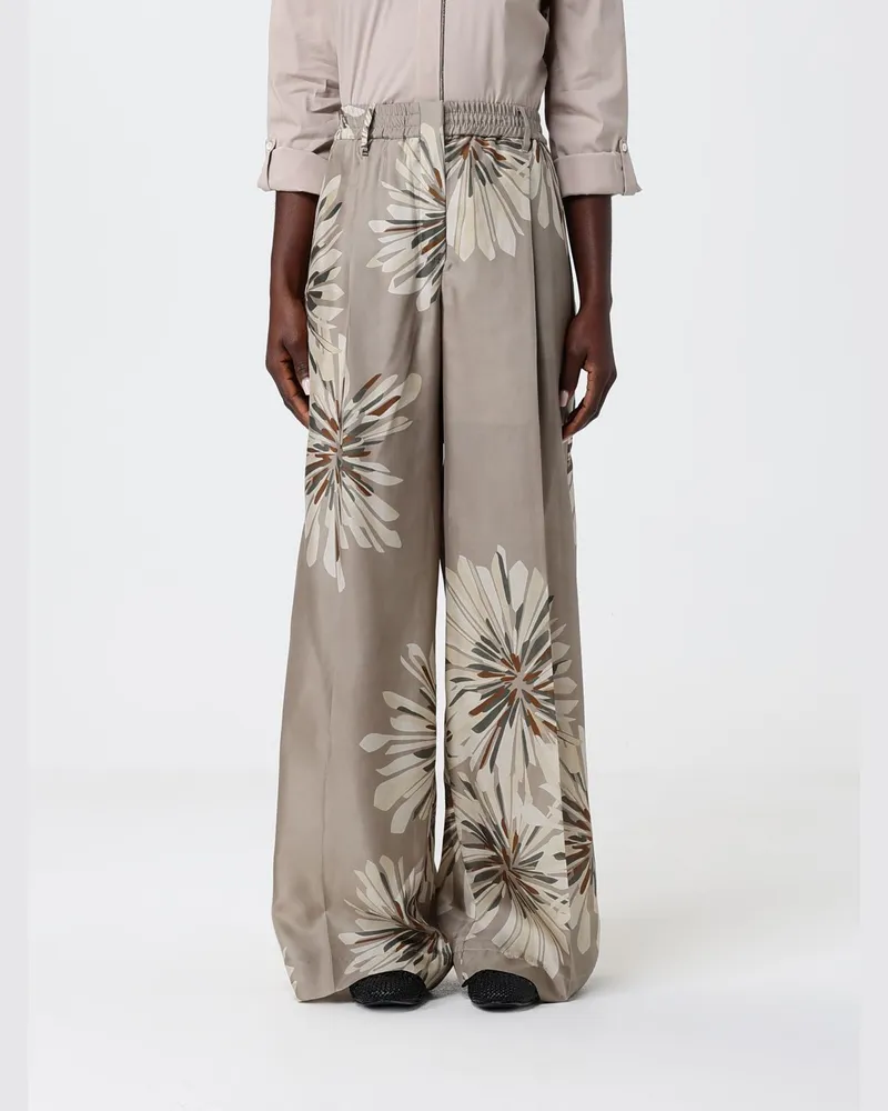 Brunello Cucinelli Hose damen Kaki