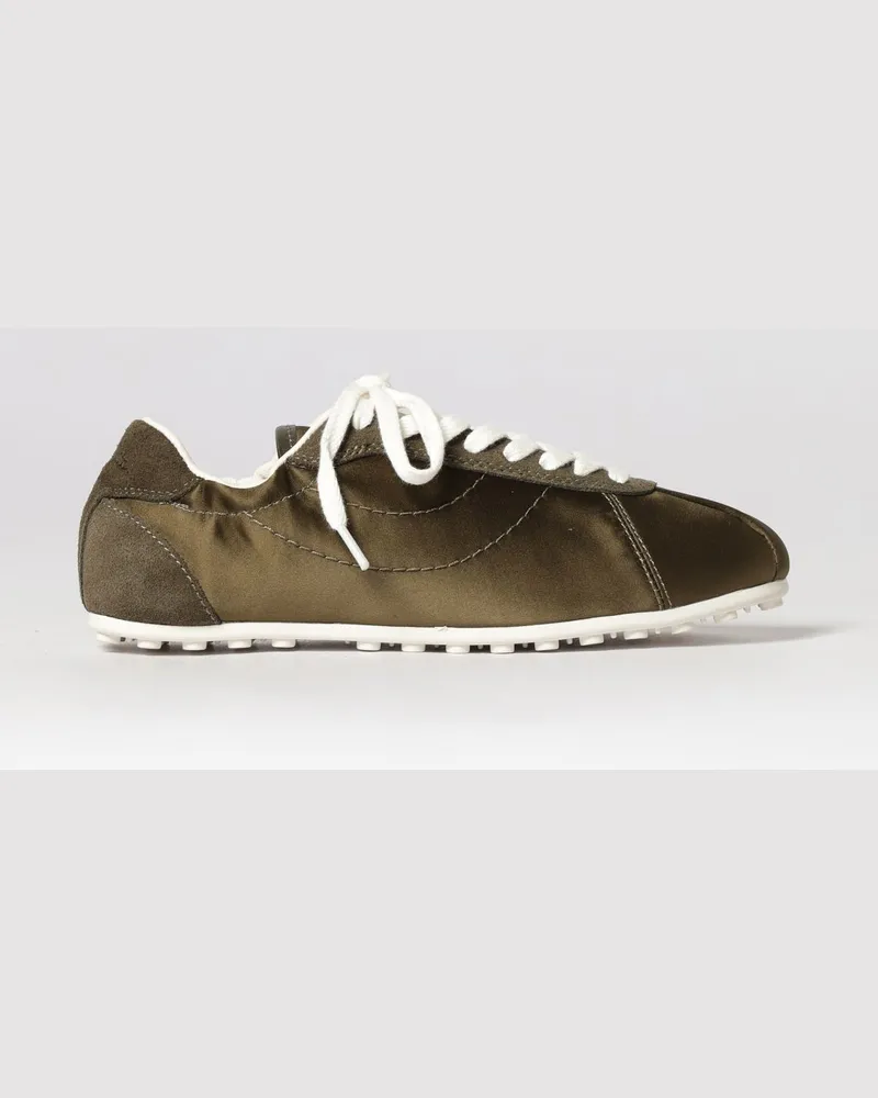 Paul Smith Satin- und Wildleder-Sneakers Military