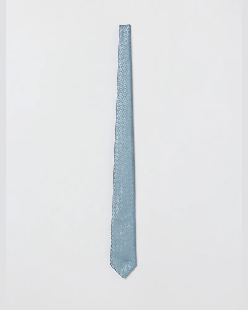 Emporio Armani Krawatte herren Hellblau