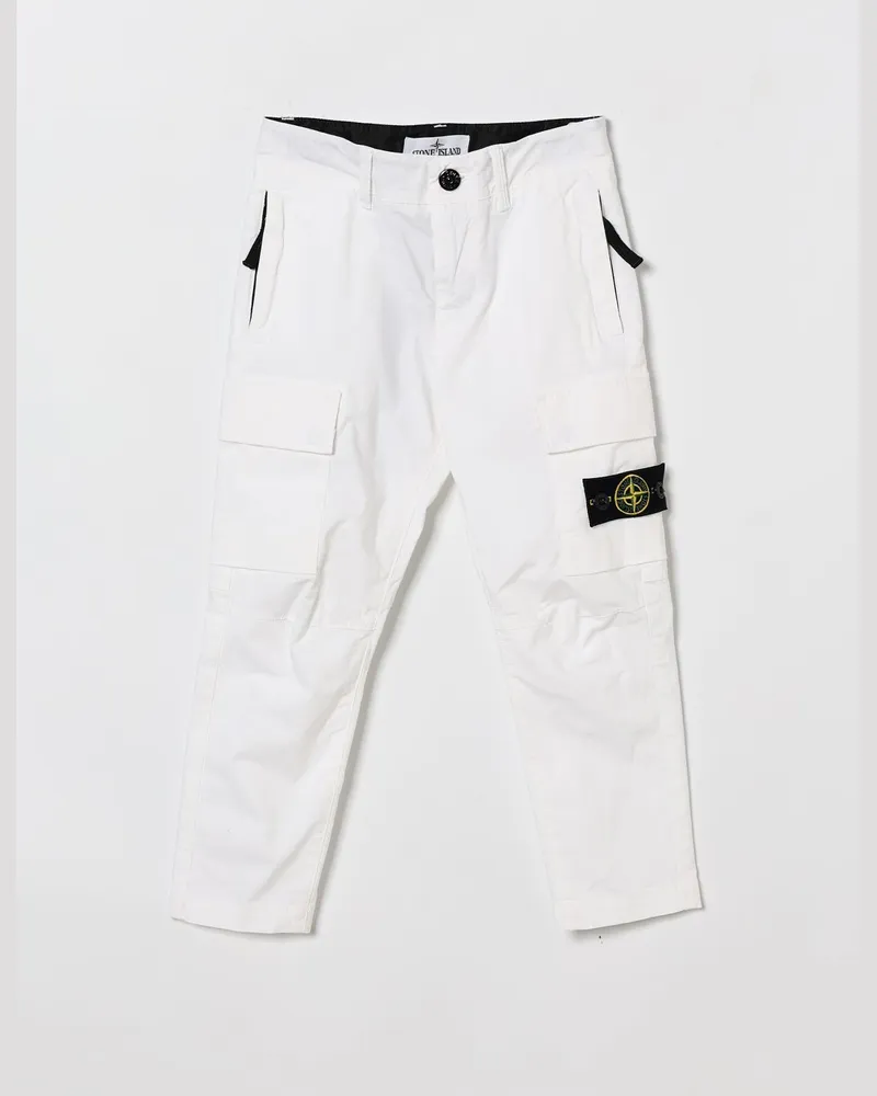 Stone Island Hose kinder Weiß