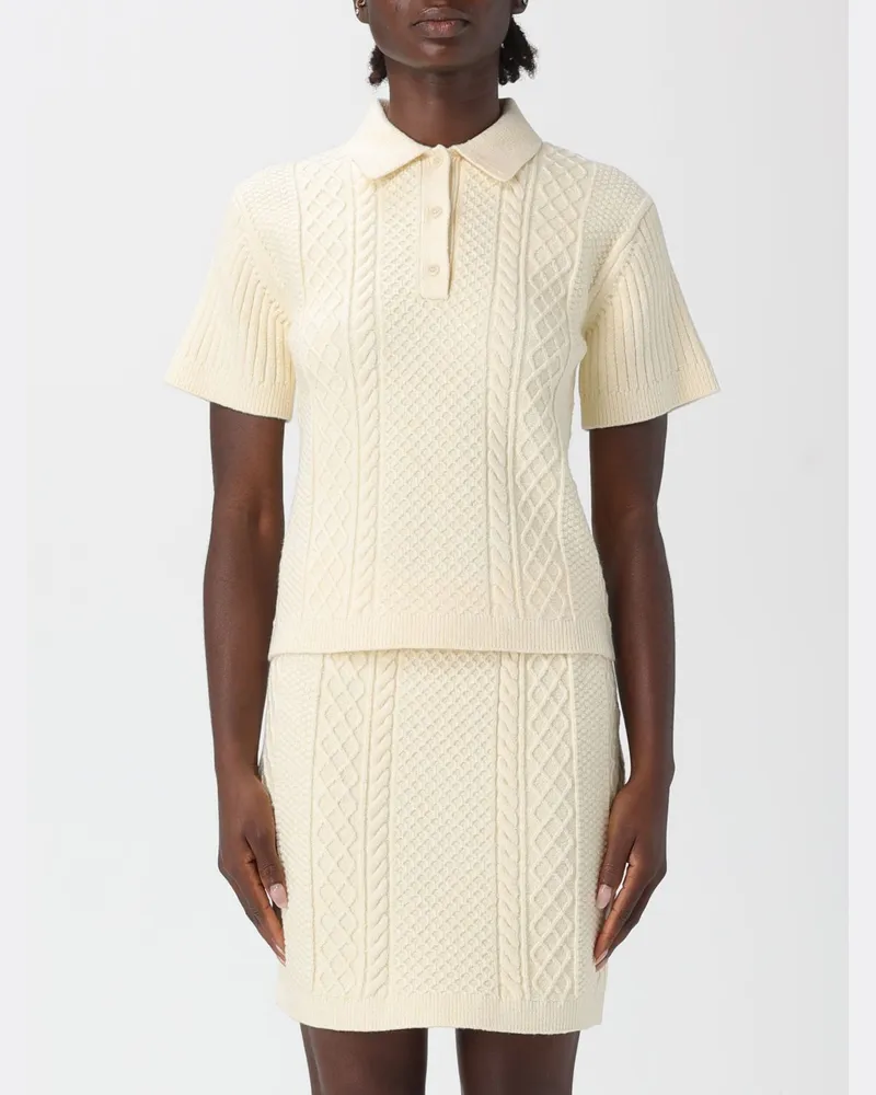 J.W.Anderson Polo damen Ecru