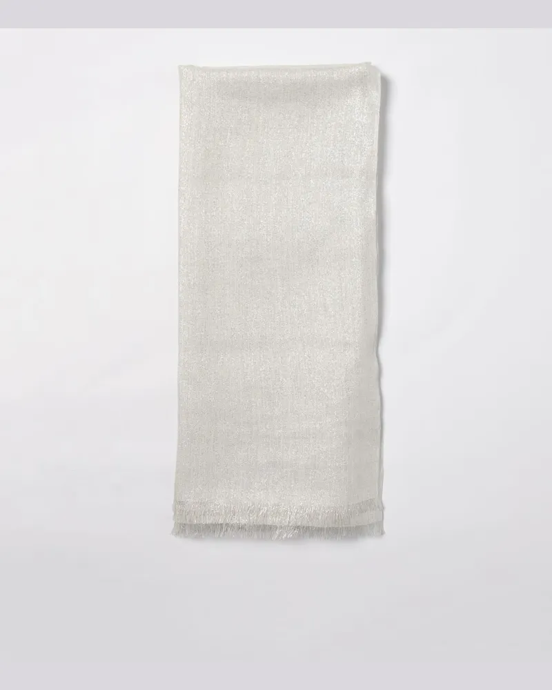 Brunello Cucinelli Schal damen Weiß