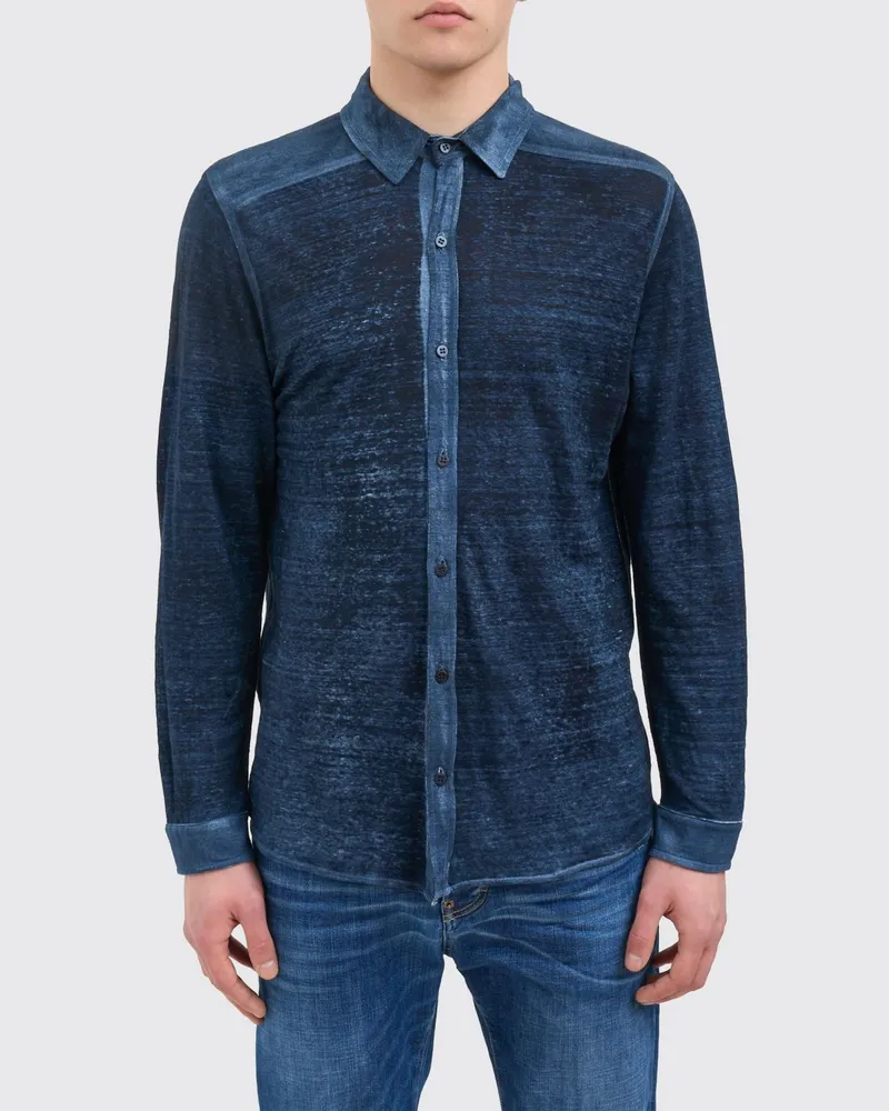 Avant Toi Hemd herren Blau