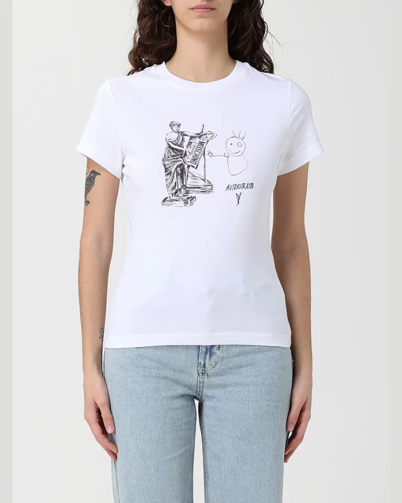 Moschino T-shirt damen Weiß