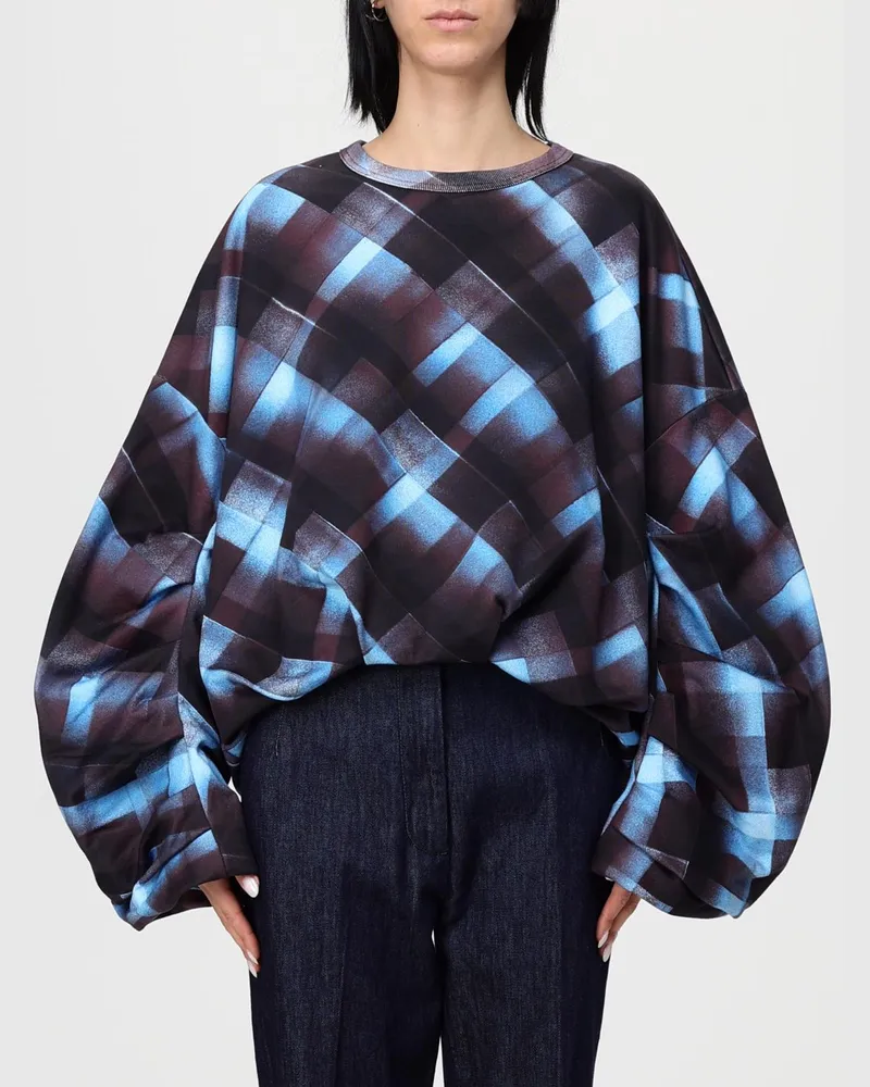 Dries van Noten Pullover damen Burgunderrot