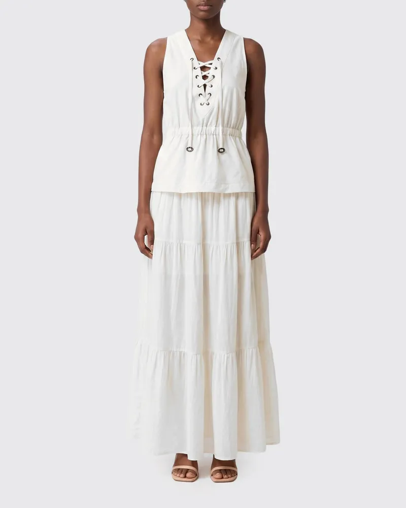 Pinko Kleid damen Weiß