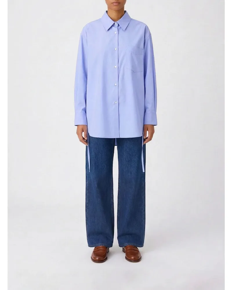 ASPESI Hemdbluse damen Hellblau