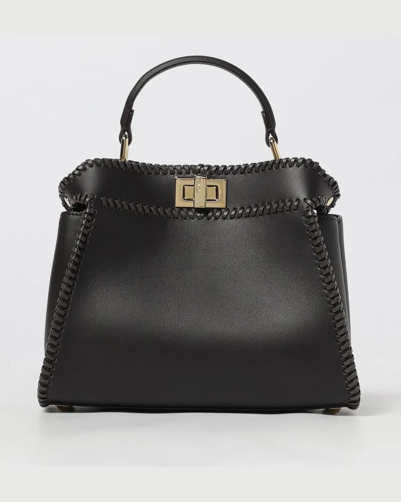 Fendi Schultertasche damen Ebony