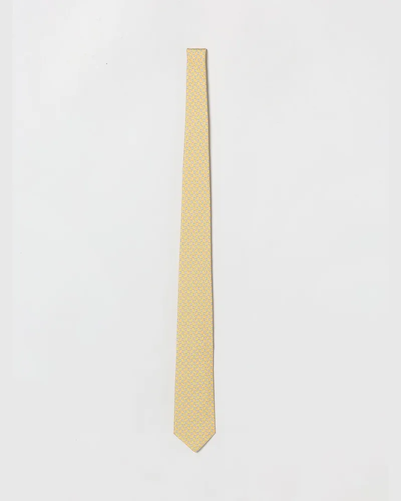 Ferragamo Krawatte herren Gelb