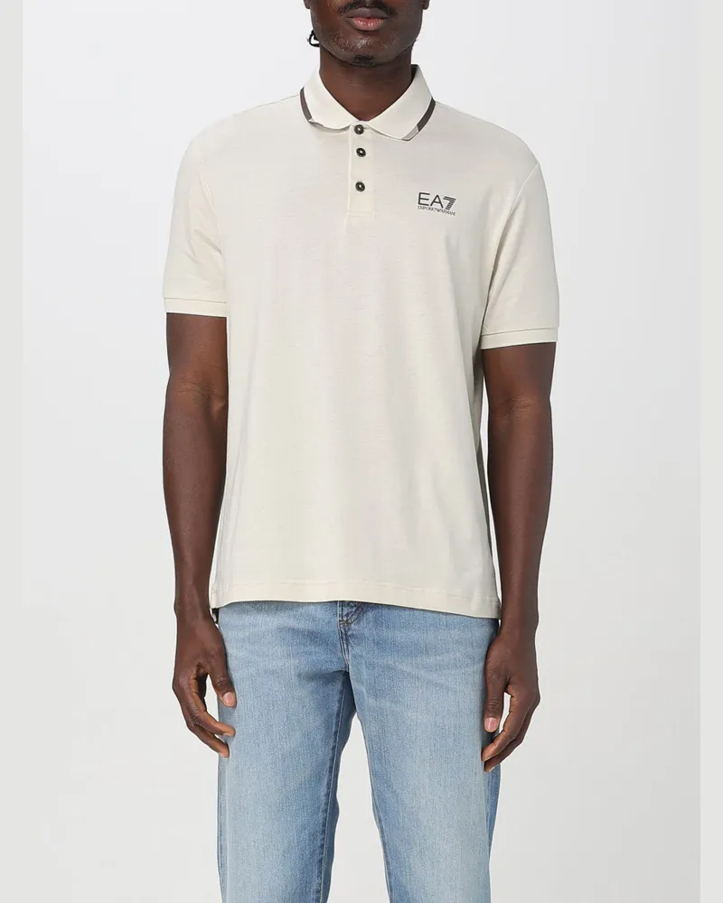 EA7 Polo herren Beige