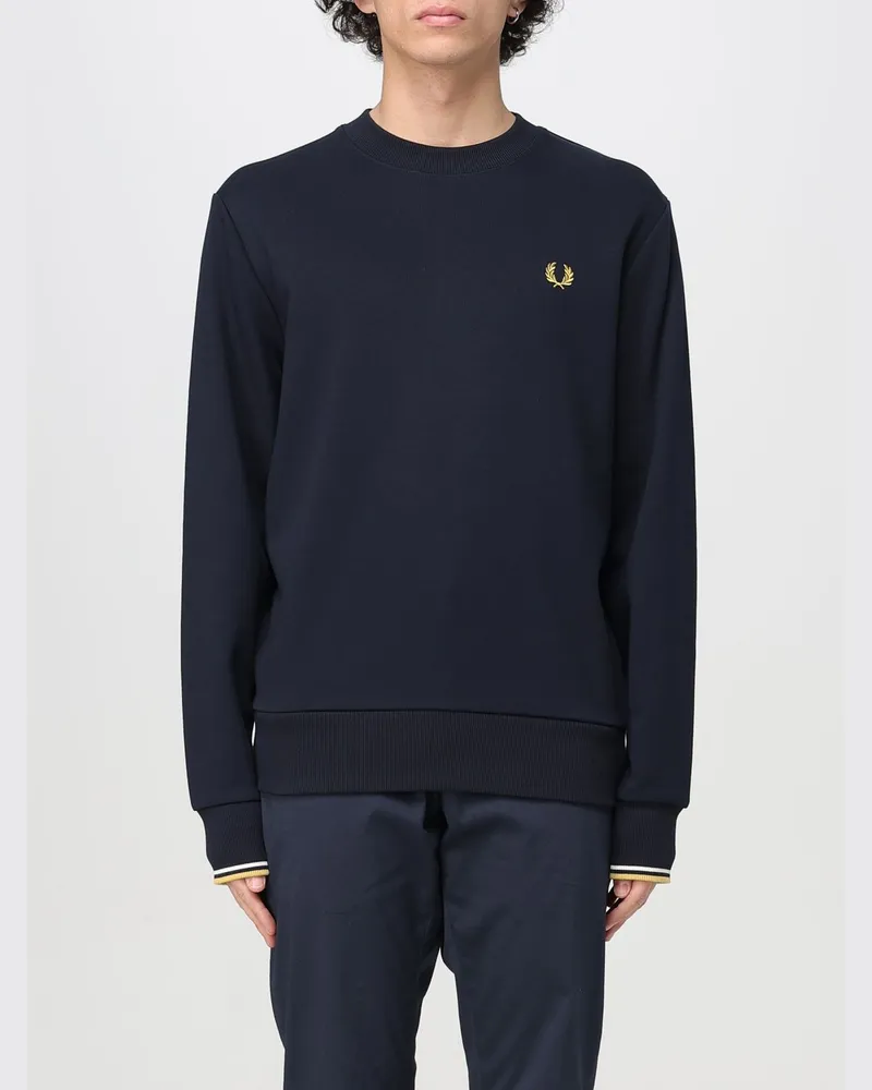 Fred Perry Pullover herren Blau