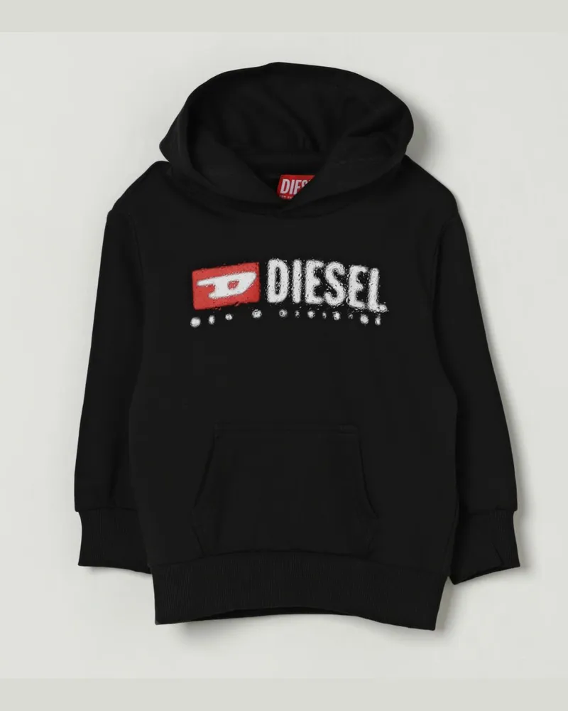 Diesel Pullover kinder Schwarz