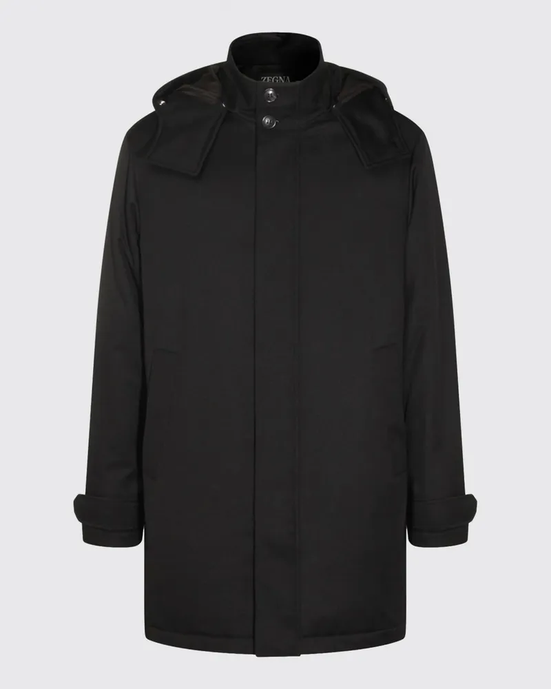 Ermenegildo Zegna Mantel herren Schwarz