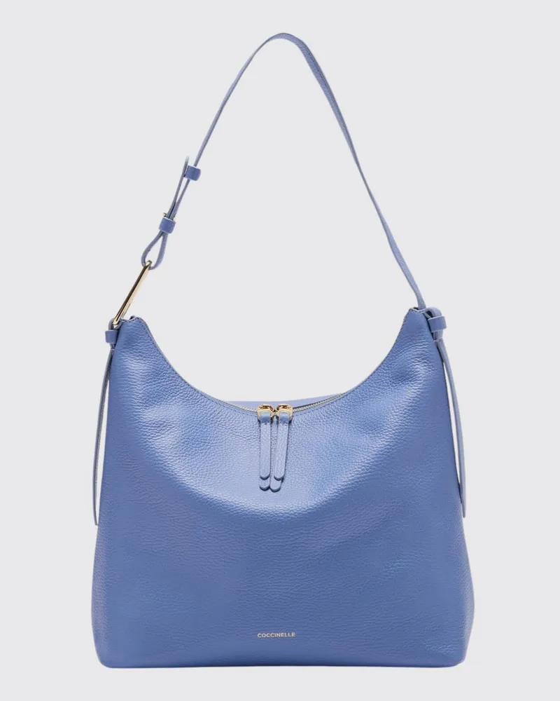 Coccinelle Schultertasche damen Hellblau